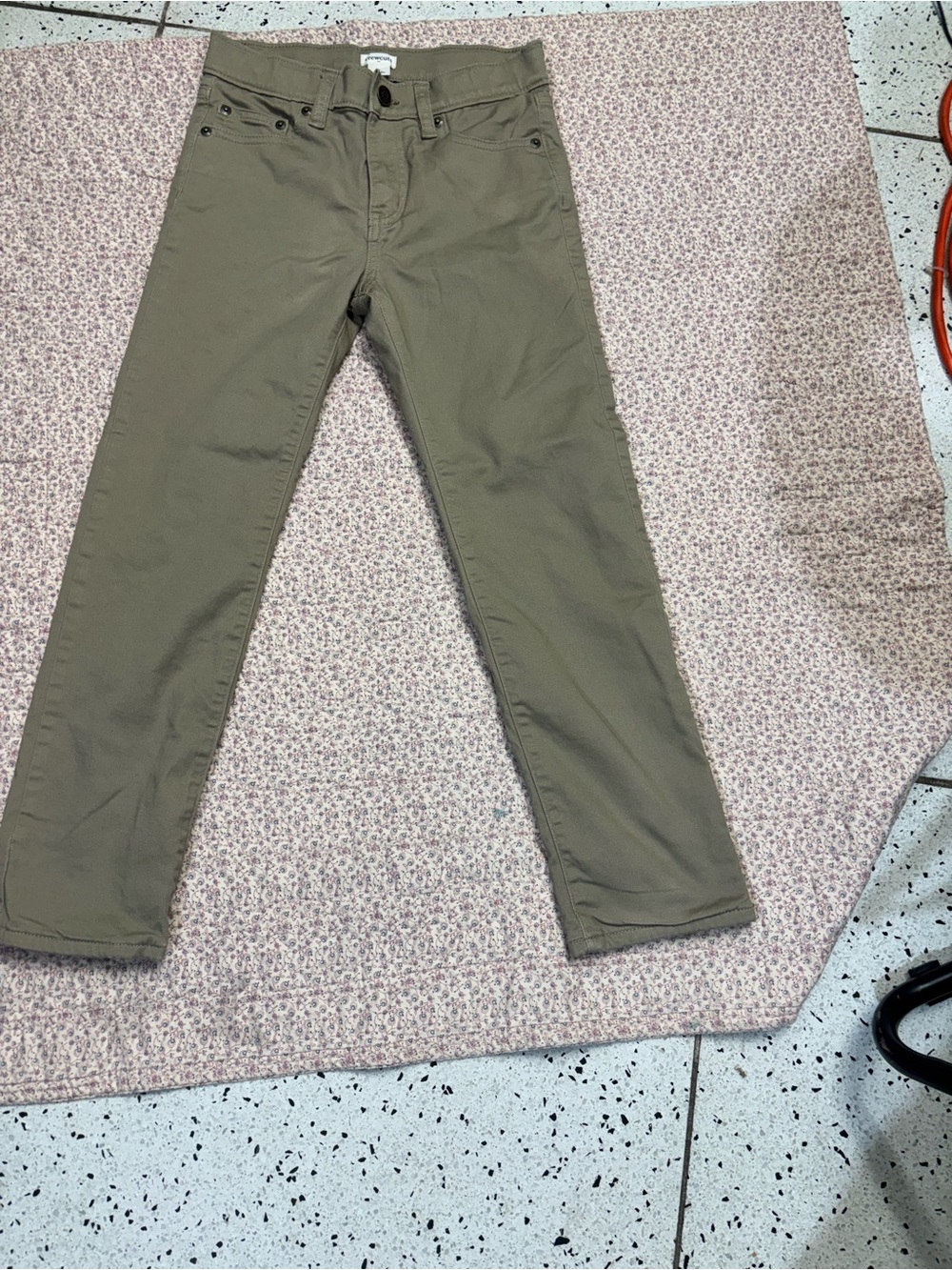 Crewcuts Olive-Tone Slim Chino Pants